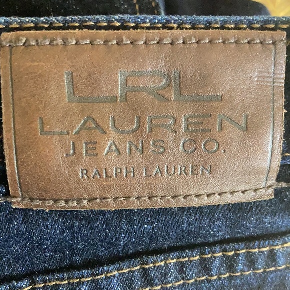 Vintage Ralph Lauren LRL Denim Jean Mini Skirt Sz 10 - Picture 6 of 9